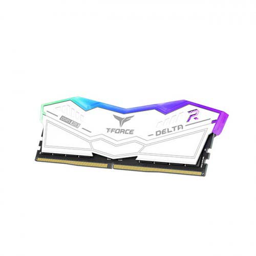 TNC Store Ram TeamGroup T-Force Delta RGB 16GB DDR5 6000MHz White
